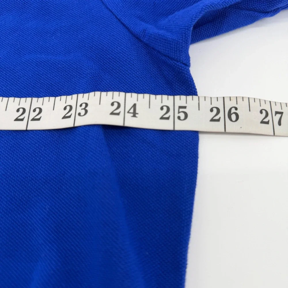 Polo Ralph Lauren Polo Mens XL Blue Classic Fit Cotton Mesh Short Sleeve Shirt